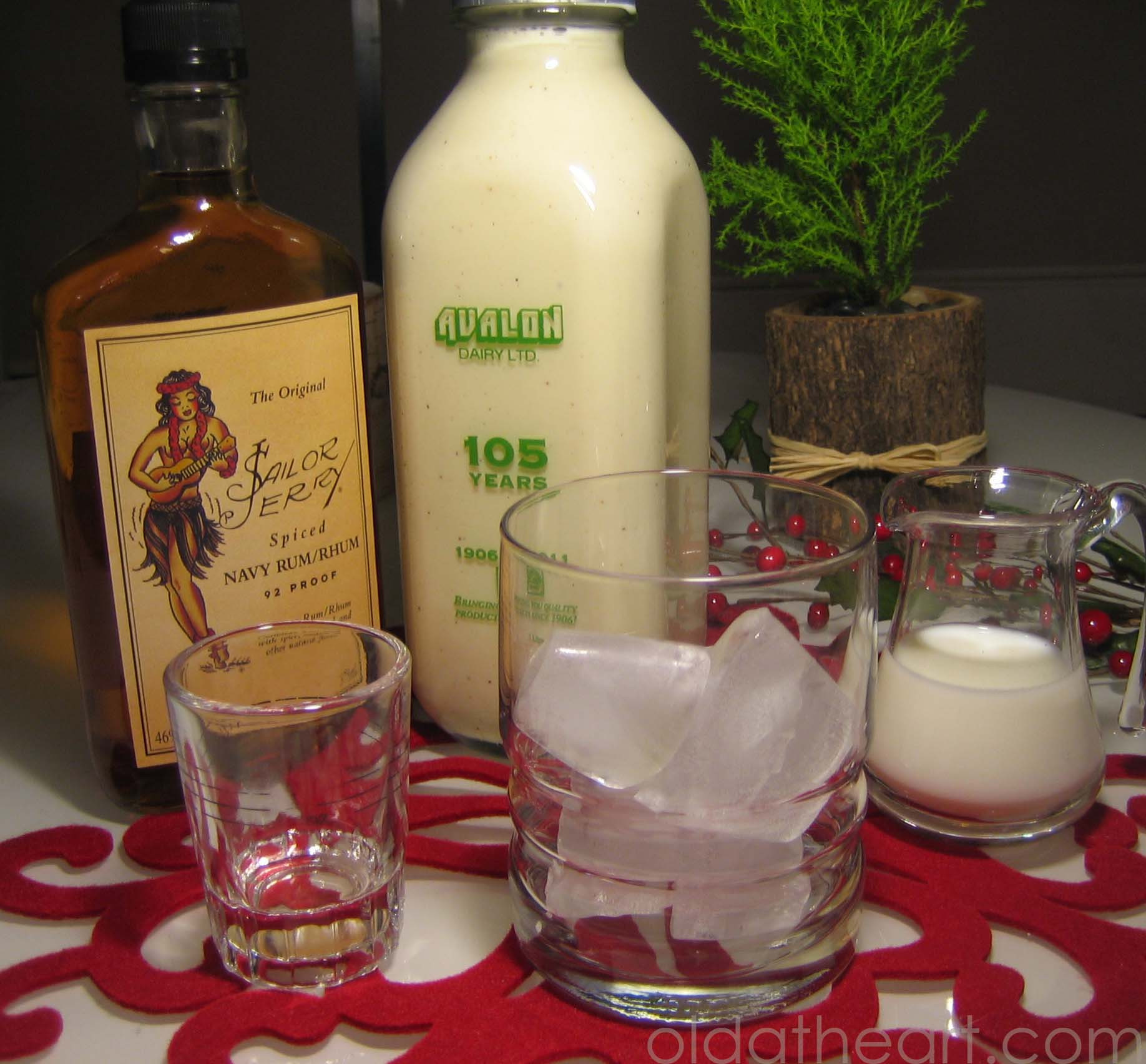 Eggnog Cocktail Rum
 Eggnog