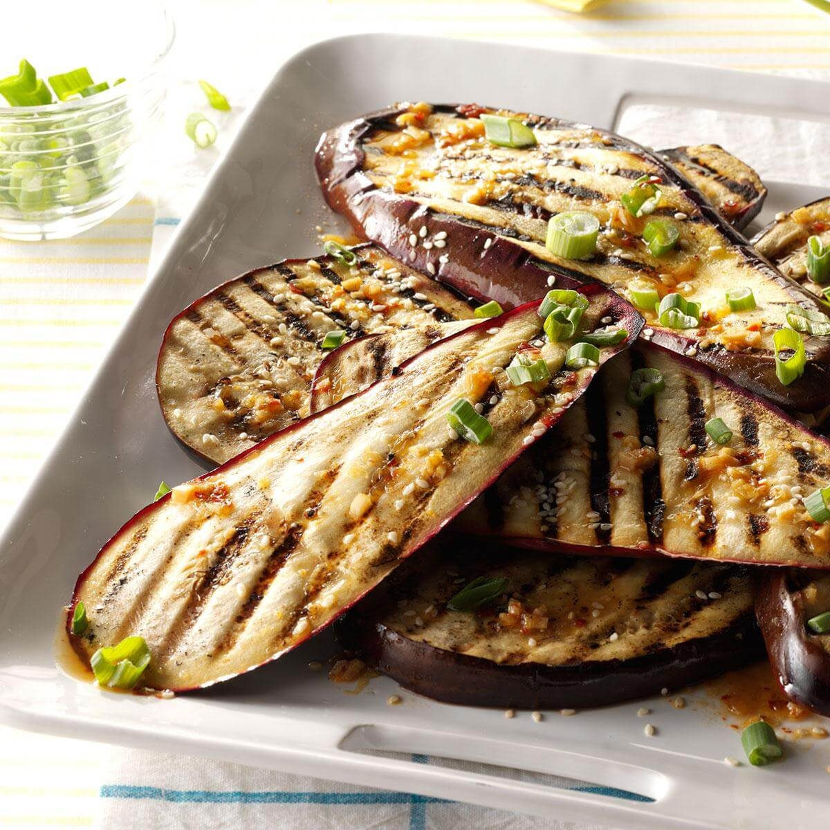 Eggplant Side Dish Recipes
 Lime and Sesame Grilled Eggplant Recipe