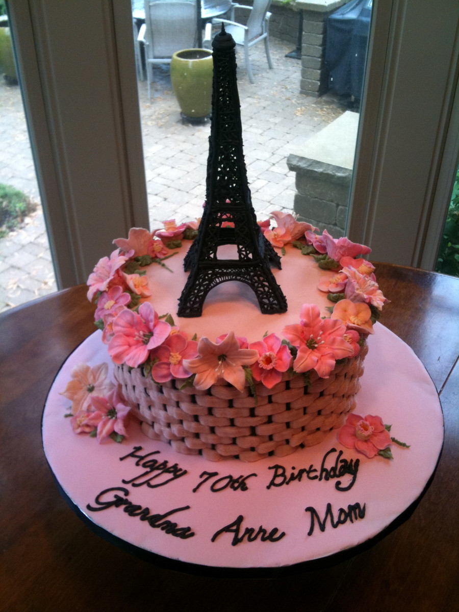 Eiffel Tower Birthday Cake
 Eiffel Tower Cake CakeCentral