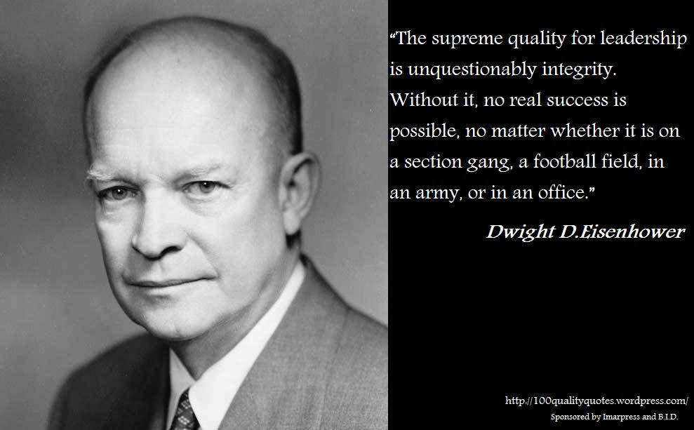 Eisenhower Leadership Quote
 Quotes about President eisenhower 64 quotes