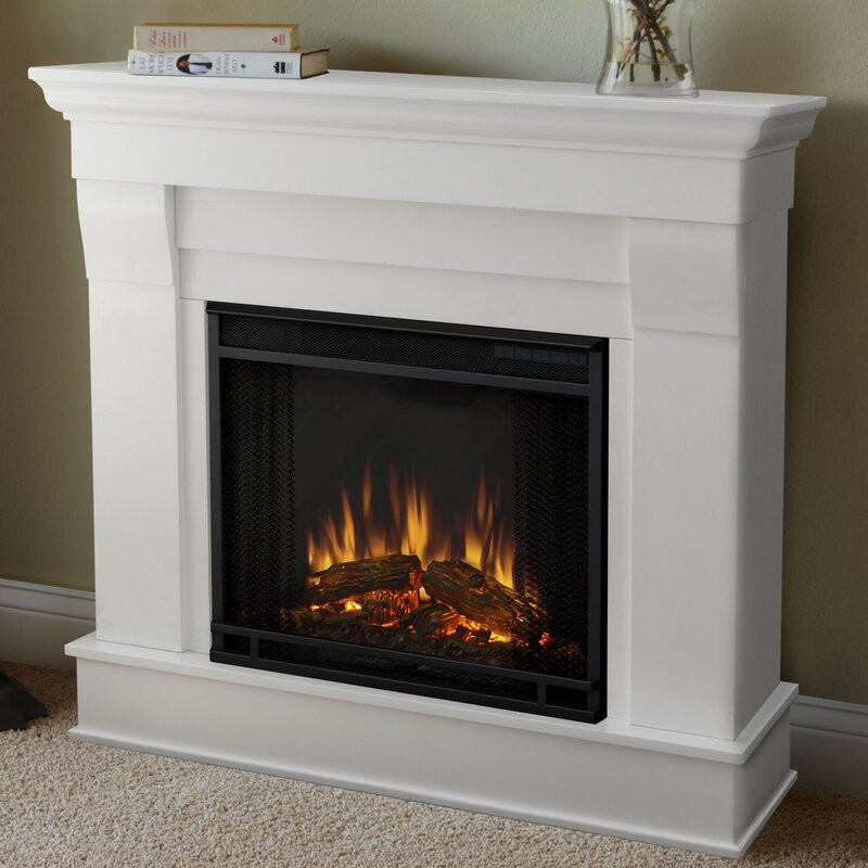 Electric Fireplace Foyer
 Real Flame Chateau Electric Fireplace & Reviews