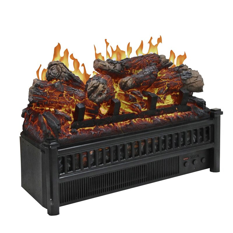 Electric Fireplace Log Heaters
 Pleasant Hearth Electric Fireplace Log Heater & Reviews