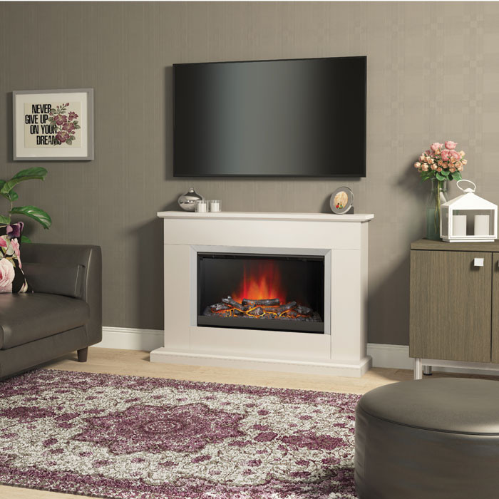 Electric Fireplace Modern
 Buy Be Modern Hansford 46" Electric Fireplace Suite