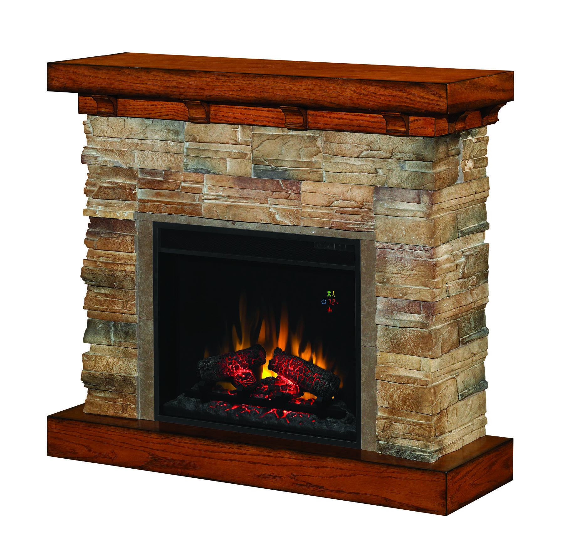 Electric Fireplace With Stone Surround
 Fresh Modern Electric Fireplace Stone Surround Flagstone