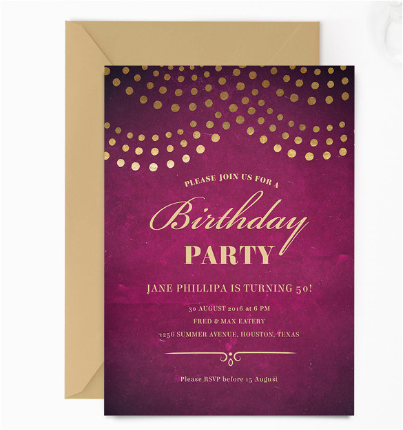 Electronic Birthday Invitations
 Electronic Birthday Invites