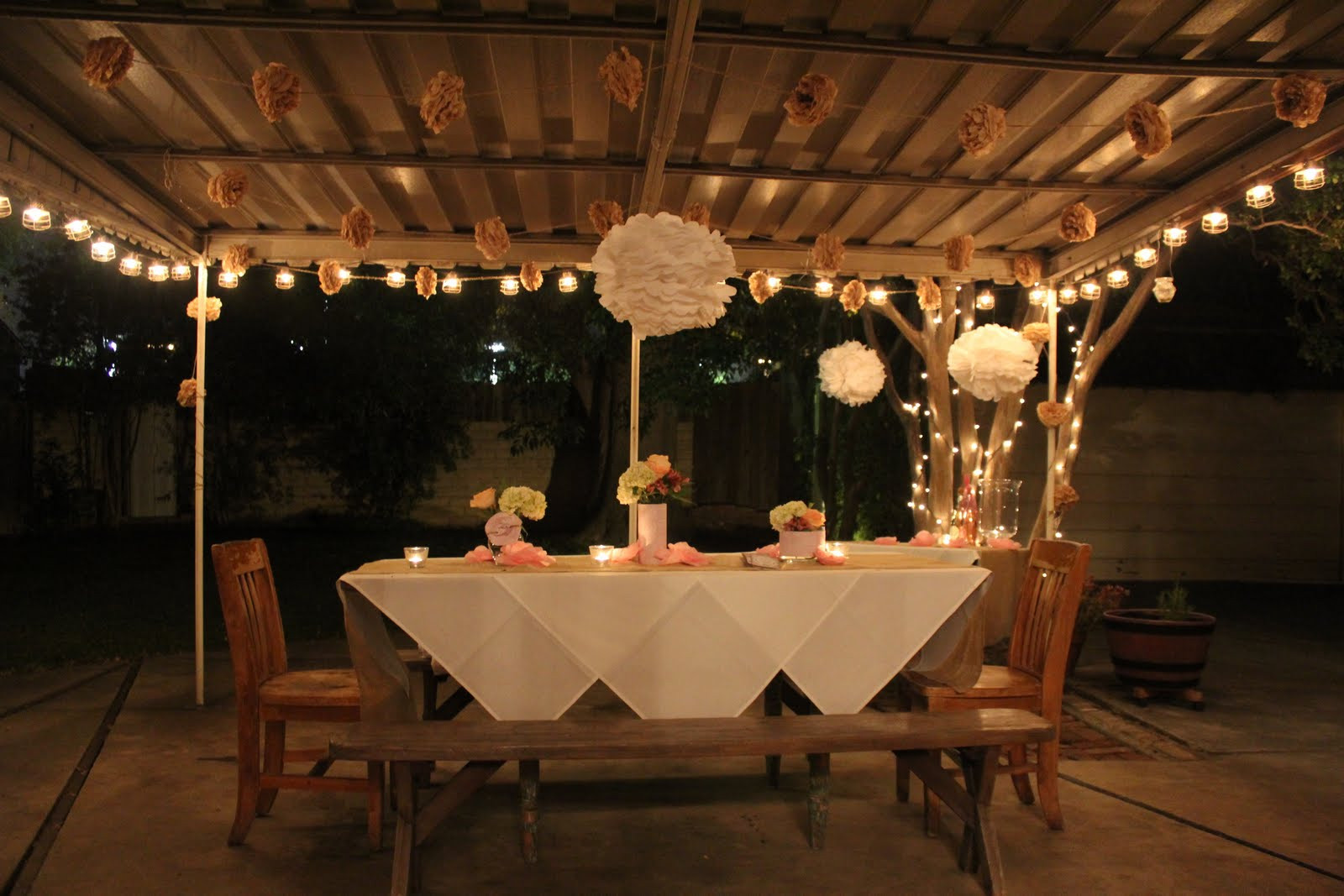 Elegant Birthday Party
 Juneberry Lane Outdoor Champagne Soirée A Simple