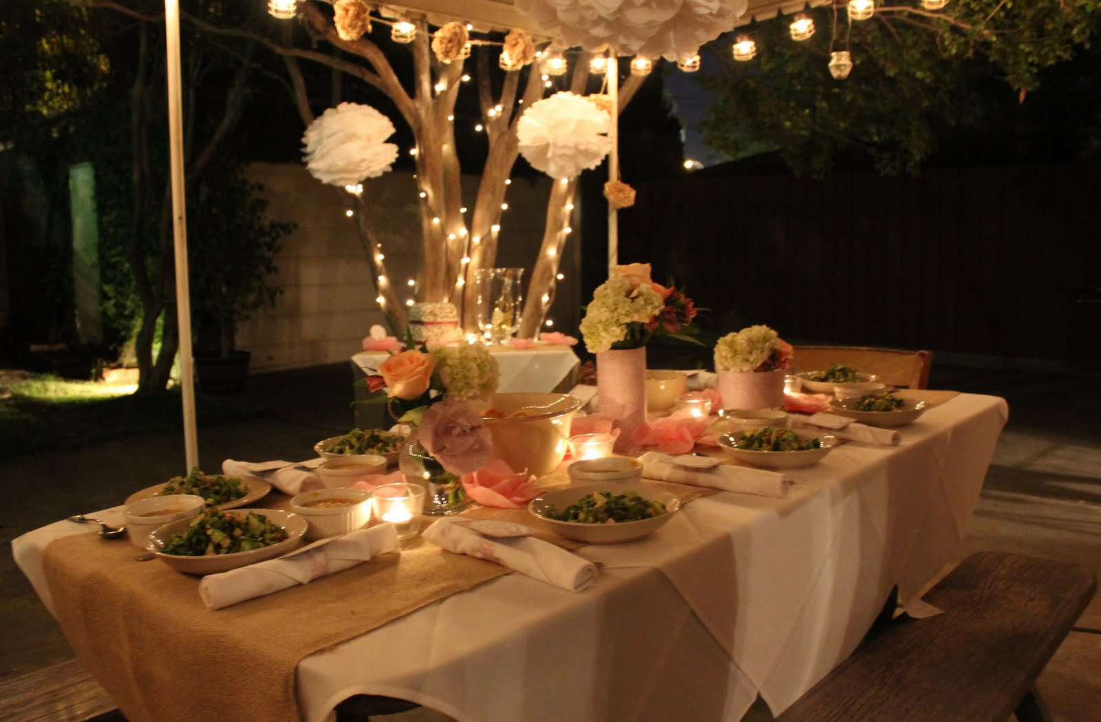 Elegant Birthday Party
 Juneberry Lane Outdoor Champagne Soirée A Simple