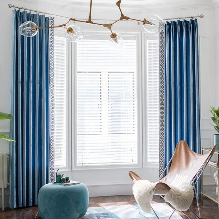 Elegant Curtains For Living Room
 Seafoam Elegant Custom Curtains for Living Room