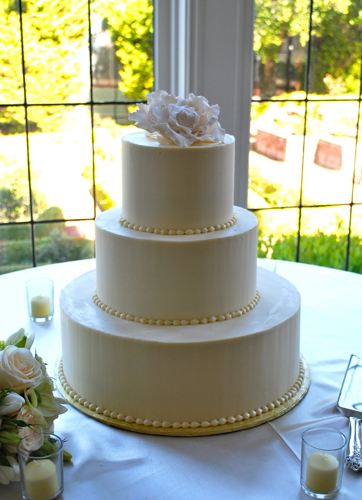 Elegant Wedding Cake
 The Beehive Peony Wedding Cake