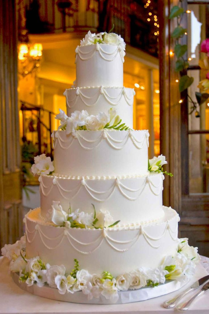 Elegant Wedding Cake
 293 best Buttercream Wedding CAkes images on Pinterest