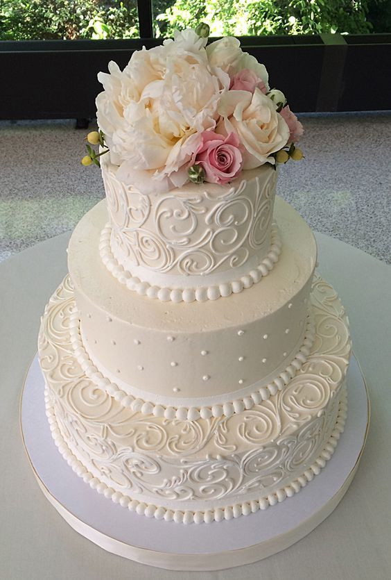 Elegant Wedding Cake
 50 Amazing Wedding Cake Ideas for Your Special Day