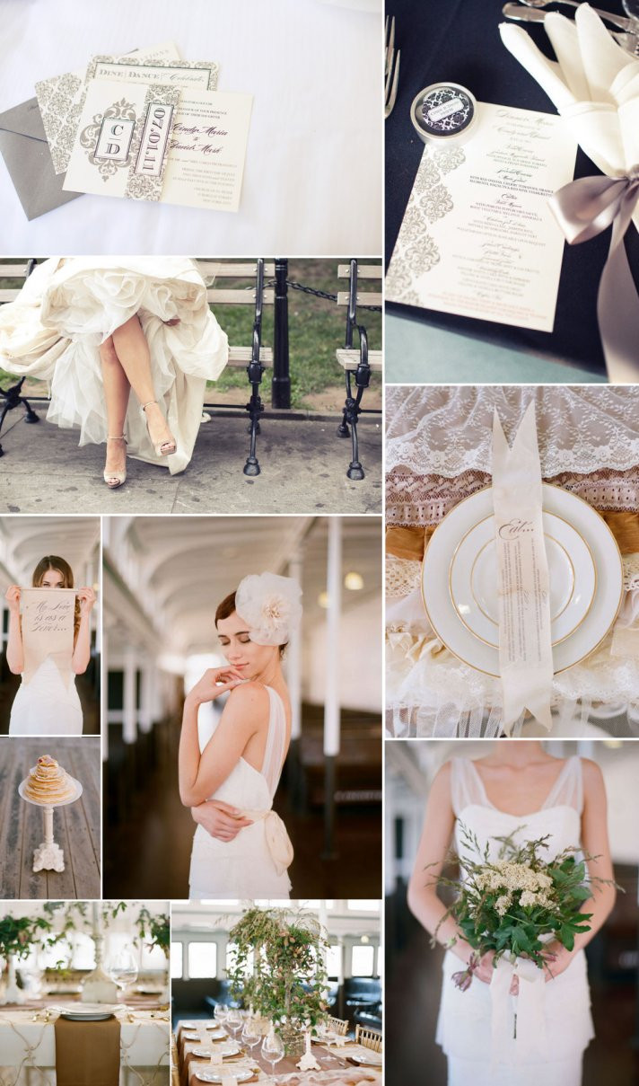 Elegant Wedding Colors
 Elegant Neutrals for Your Wedding Day