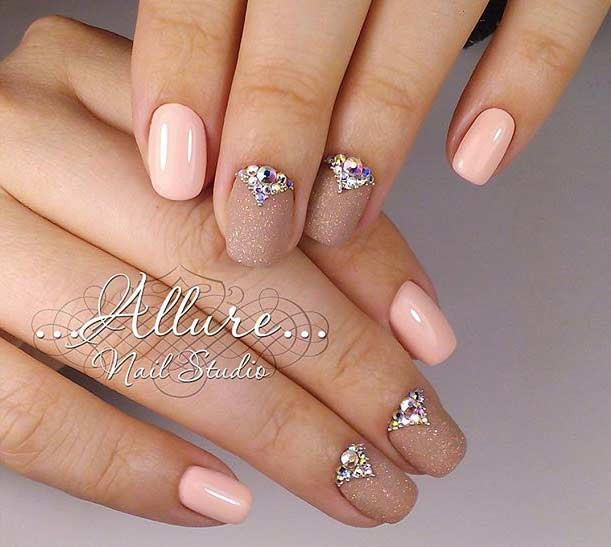 Elegant Wedding Nails
 31 Elegant Wedding Nail Art Designs