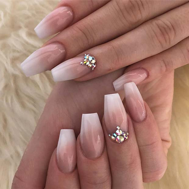 Elegant Wedding Nails
 43 Pretty Wedding Nail Ideas for Brides to Be