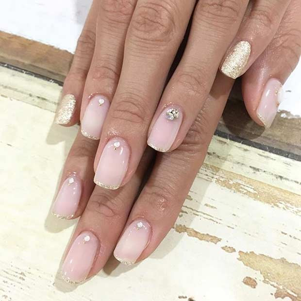 Elegant Wedding Nails
 31 Elegant Wedding Nail Art Designs