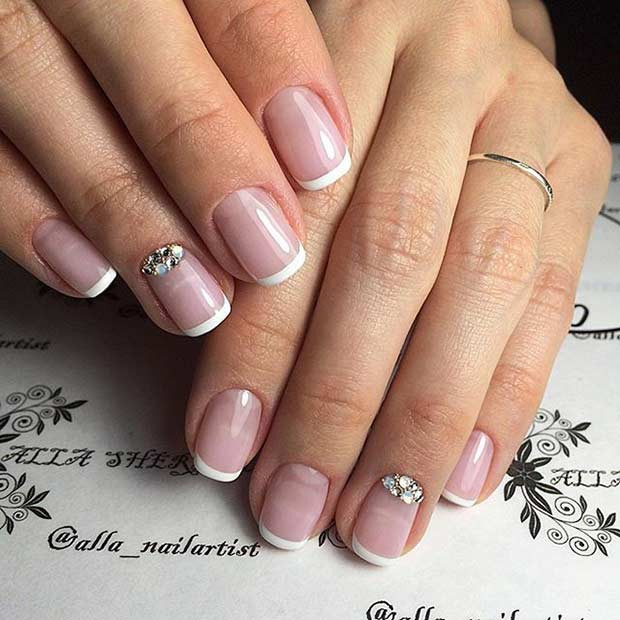 Elegant Wedding Nails
 31 Elegant Wedding Nail Art Designs