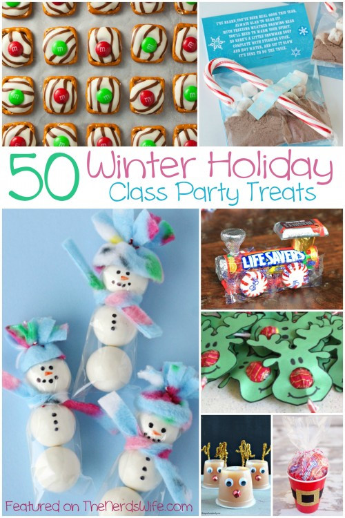 Elementary Christmas Party Ideas
 50 Winter Holiday Class Party Treats