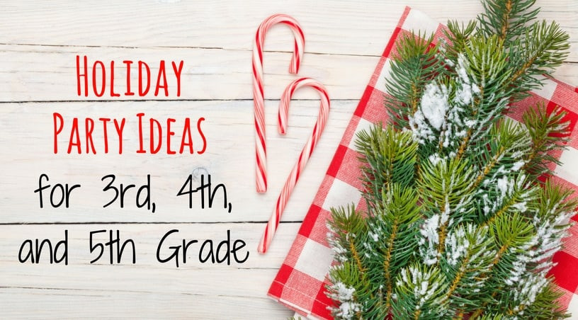 Elementary Christmas Party Ideas
 Christmas Party Ideas for 3rd 4th and 5th Grade