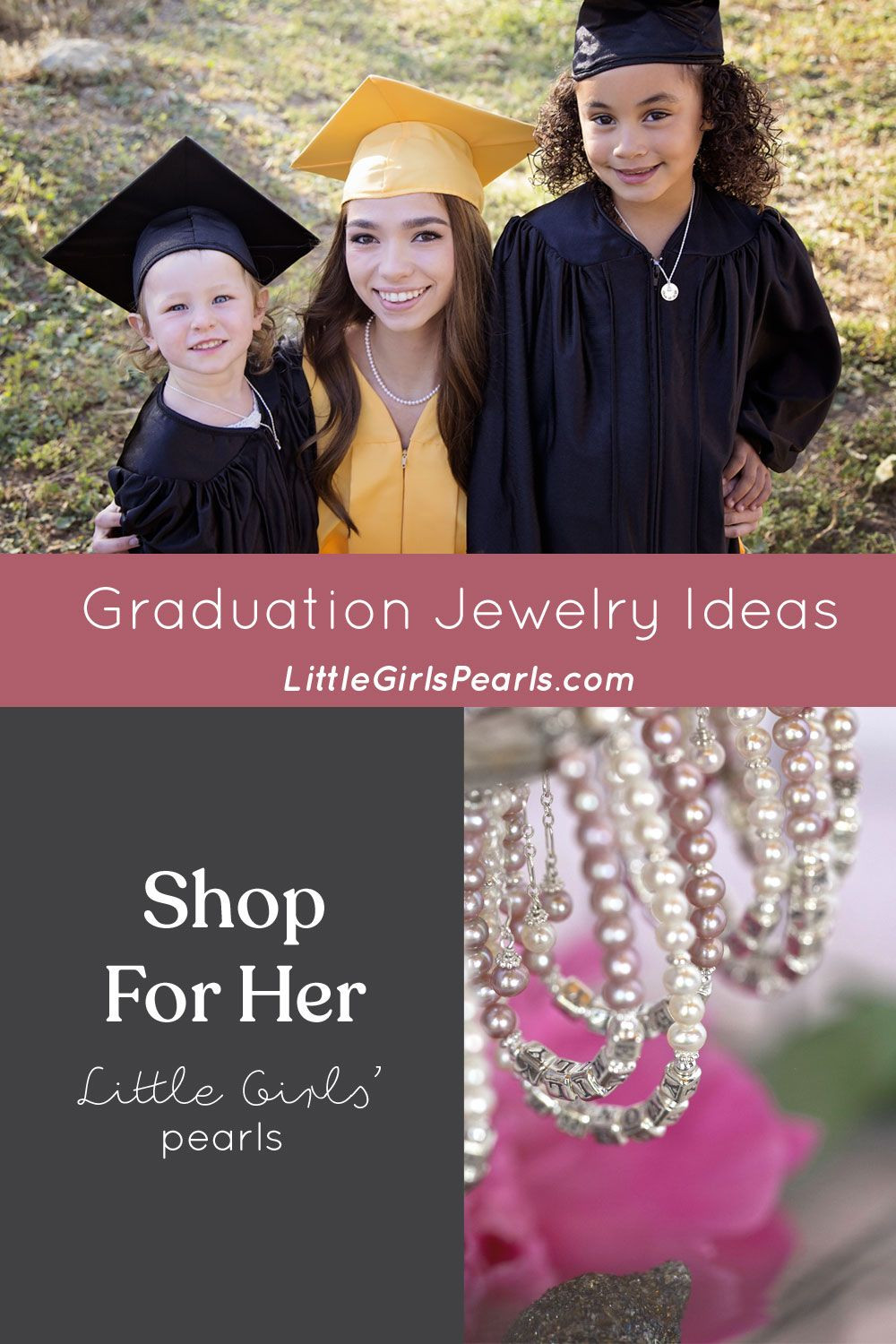 Elementary Graduation Gift Ideas For Her
 Pin by Little Girl s Pearls