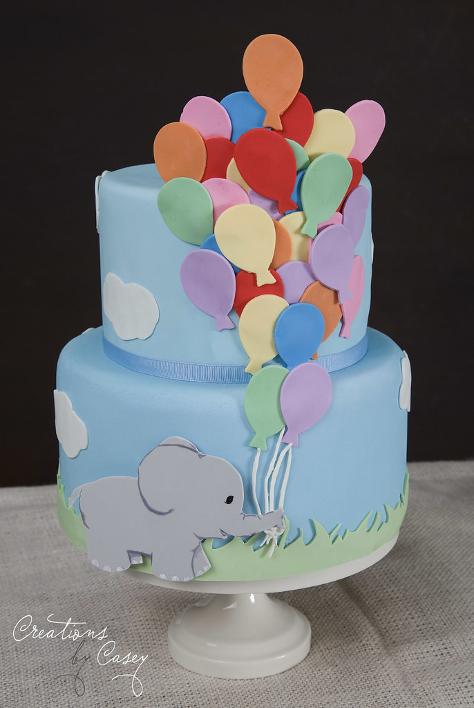 Elephant Birthday Cakes
 Elephant Birthday Cake caseyd1102