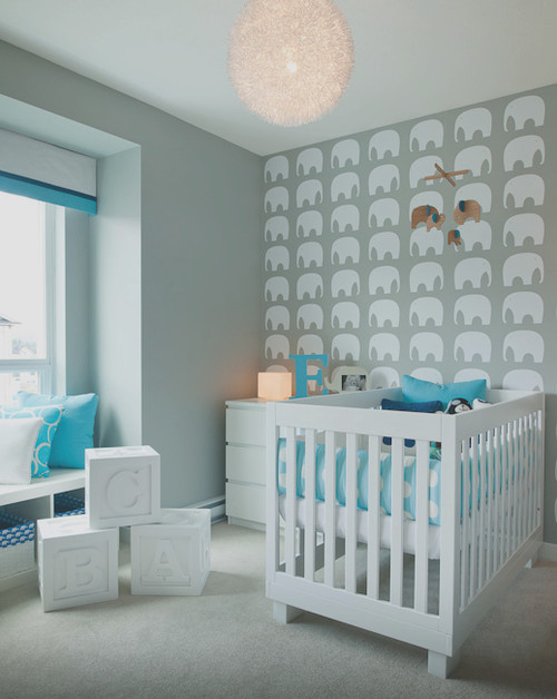 Elephant Decorations For Baby Room
 Elephant Themed Nursery