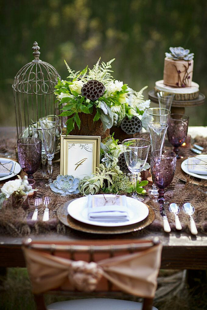 Enchanted Forest Wedding Theme
 Romantic Enchanted Forest Wedding