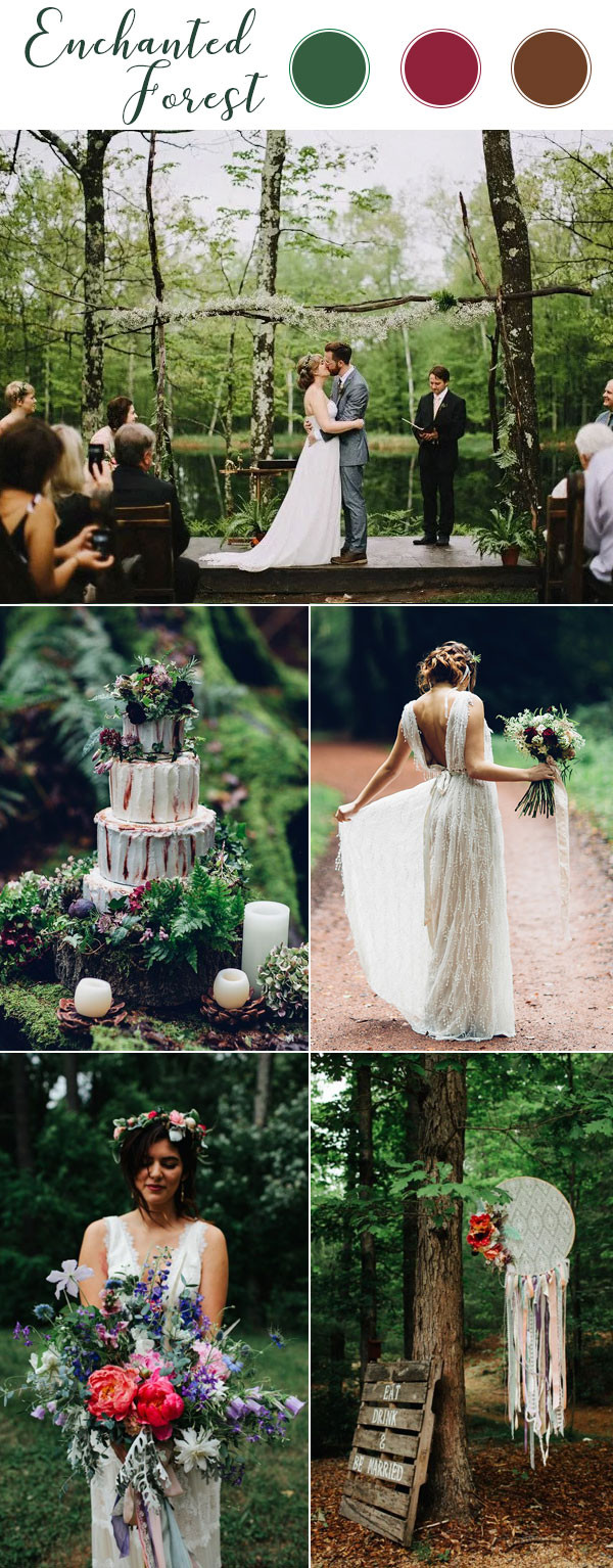 Enchanted Forest Wedding Theme
 The Hottest 6 Wedding Theme Trends For 2018