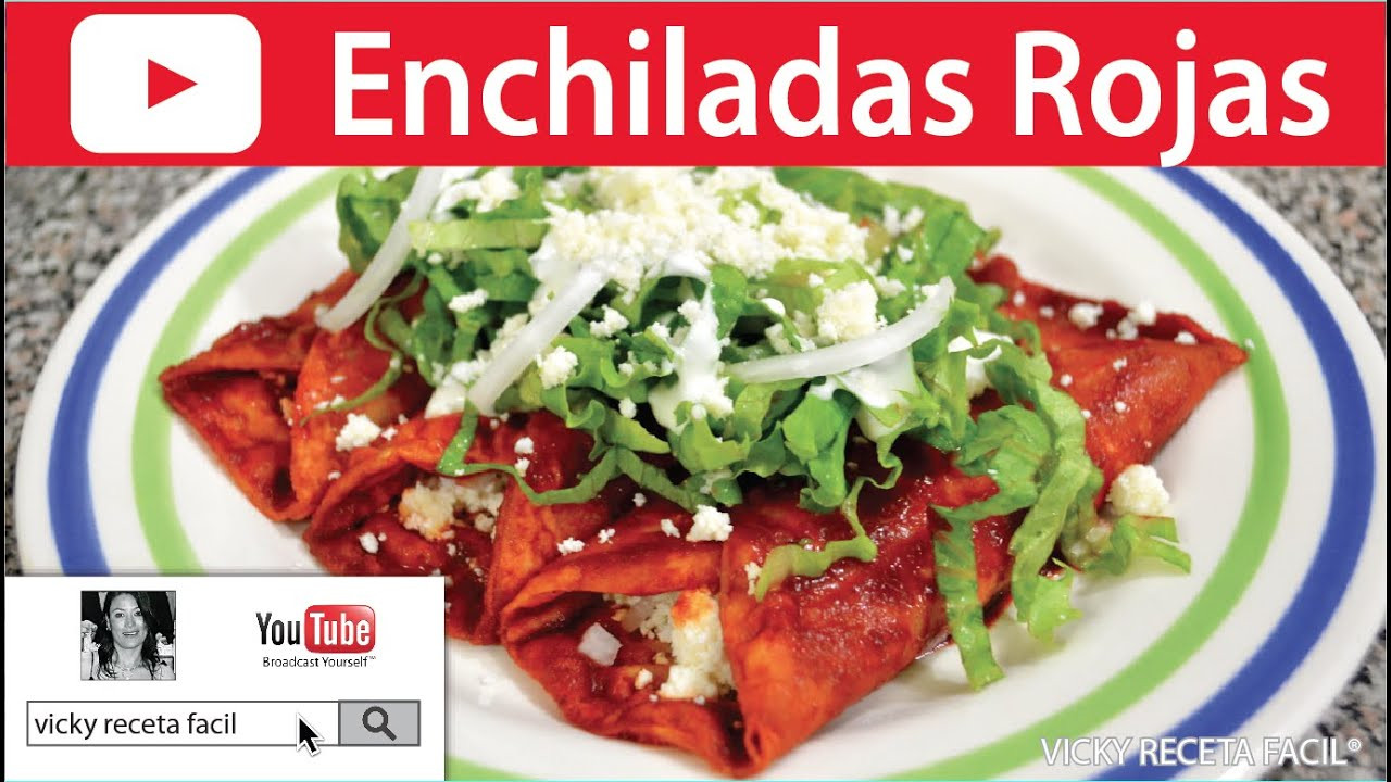Enchiladas Mexicanas Receta
 ENCHILADAS ROJAS