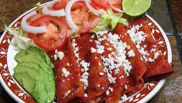 Enchiladas Mexicanas Receta
 Receta Enchiladas Mexicanas Rojas de Pollo Paso a Paso