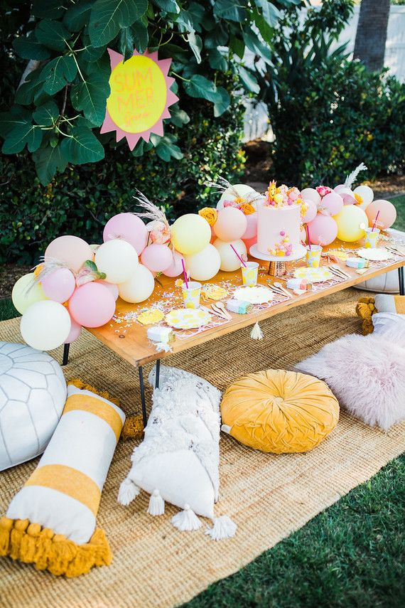 End Of Summer Pool Party Ideas
 Fun festive “end of summer” soiree and pool party