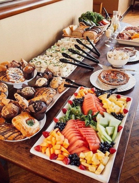 Engagement Party Brunch Ideas
 Easy Potluck Party Ideas For Your fice Get To her