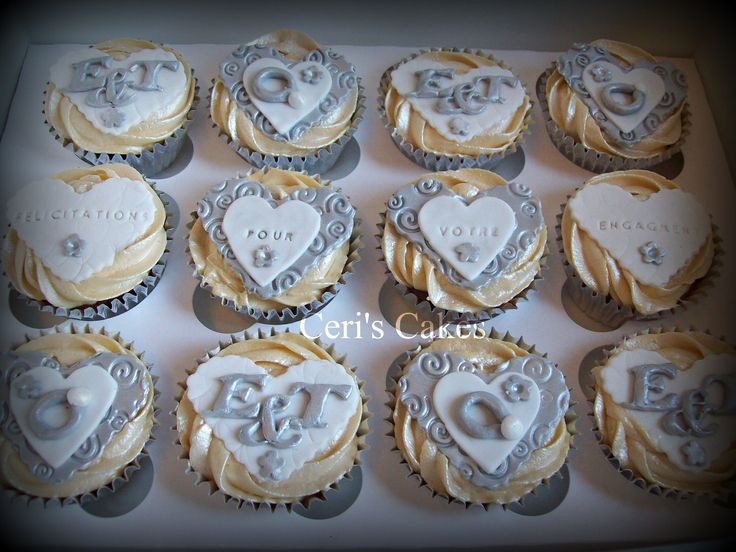 Engagement Party Cupcakes Ideas
 engagement cupcakes2 2640×1980