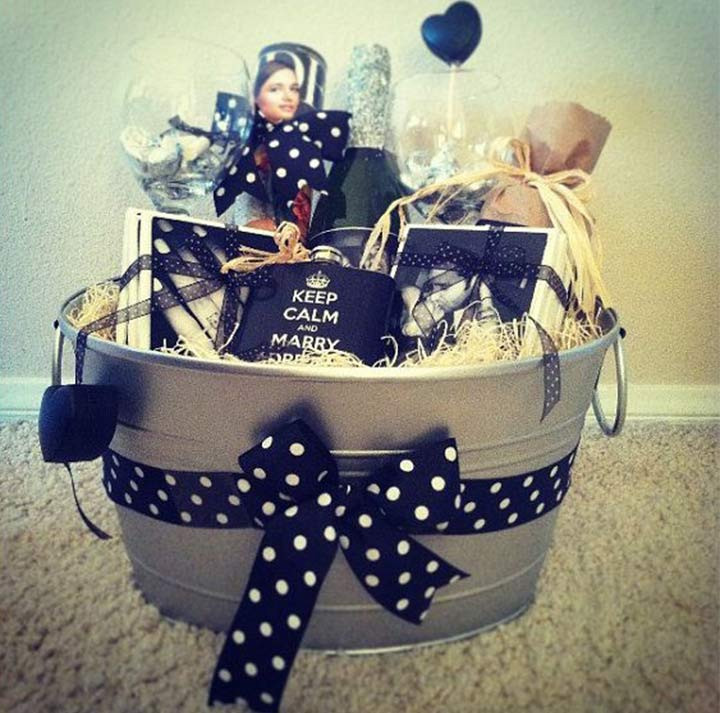 Engagement Party Gift Ideas For Couples
 Top 20 Couples Gift Basket Ideas Home DIY Projects