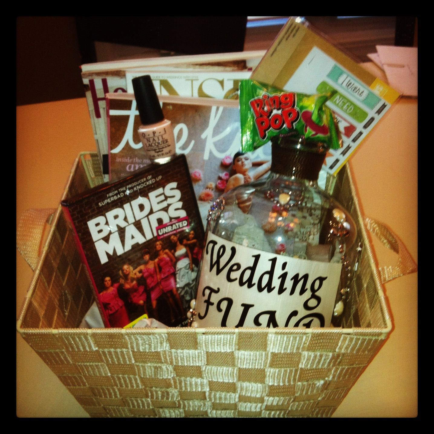 Engagement Party Gift Ideas Pinterest
 The 25 best Engagement t baskets ideas on Pinterest