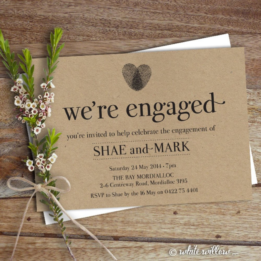 Engagement Party Invites Ideas
 Engagement Party Decor Ideas — The Overwhelmed Bride