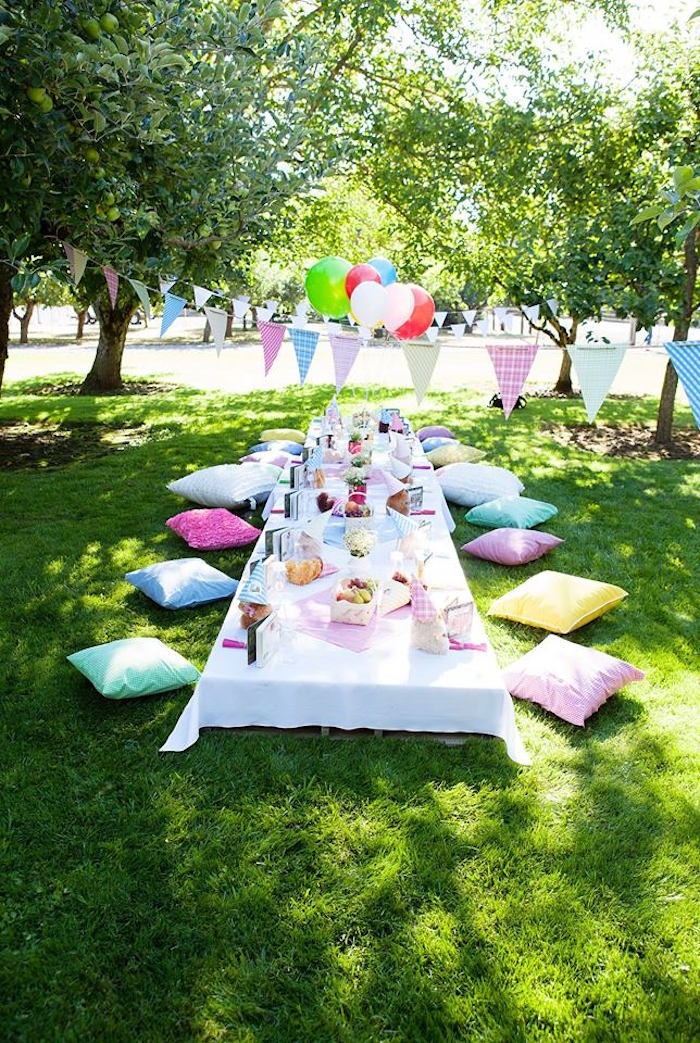 Engagement Picnic Party Ideas
 Kara s Party Ideas Sunny Teddy Bear Picnic Birthday Party