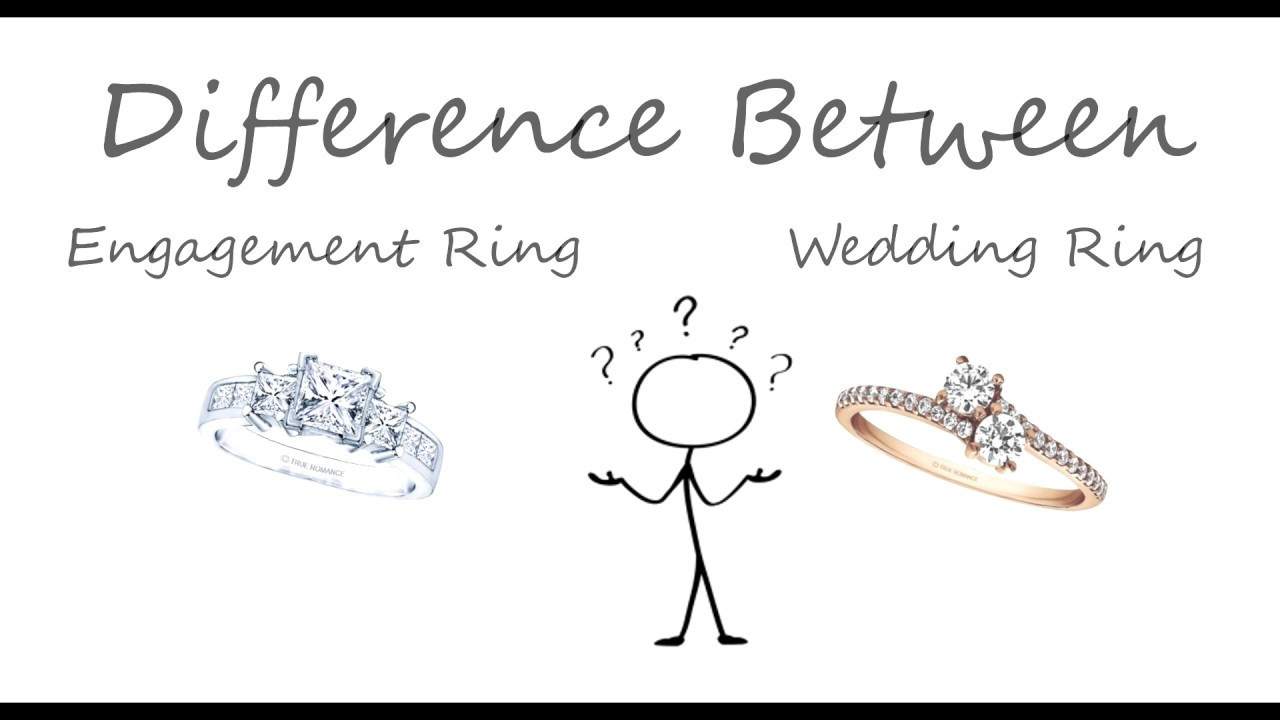 Engagement Rings Vs Wedding Rings
 Engagement Ring vs Wedding Ring