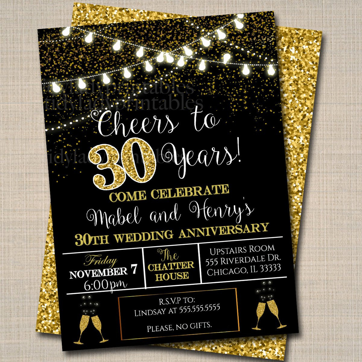 Evite Birthday Invitation
 EDITABLE 30th Party Invitation Birthday Printable Cheers