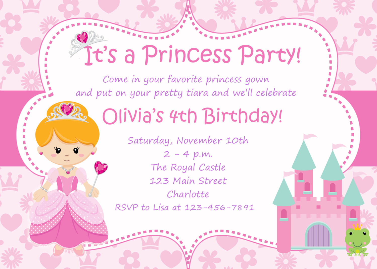 Examples Of Birthday Invitations
 Free Birthday Invitations Templates Printable