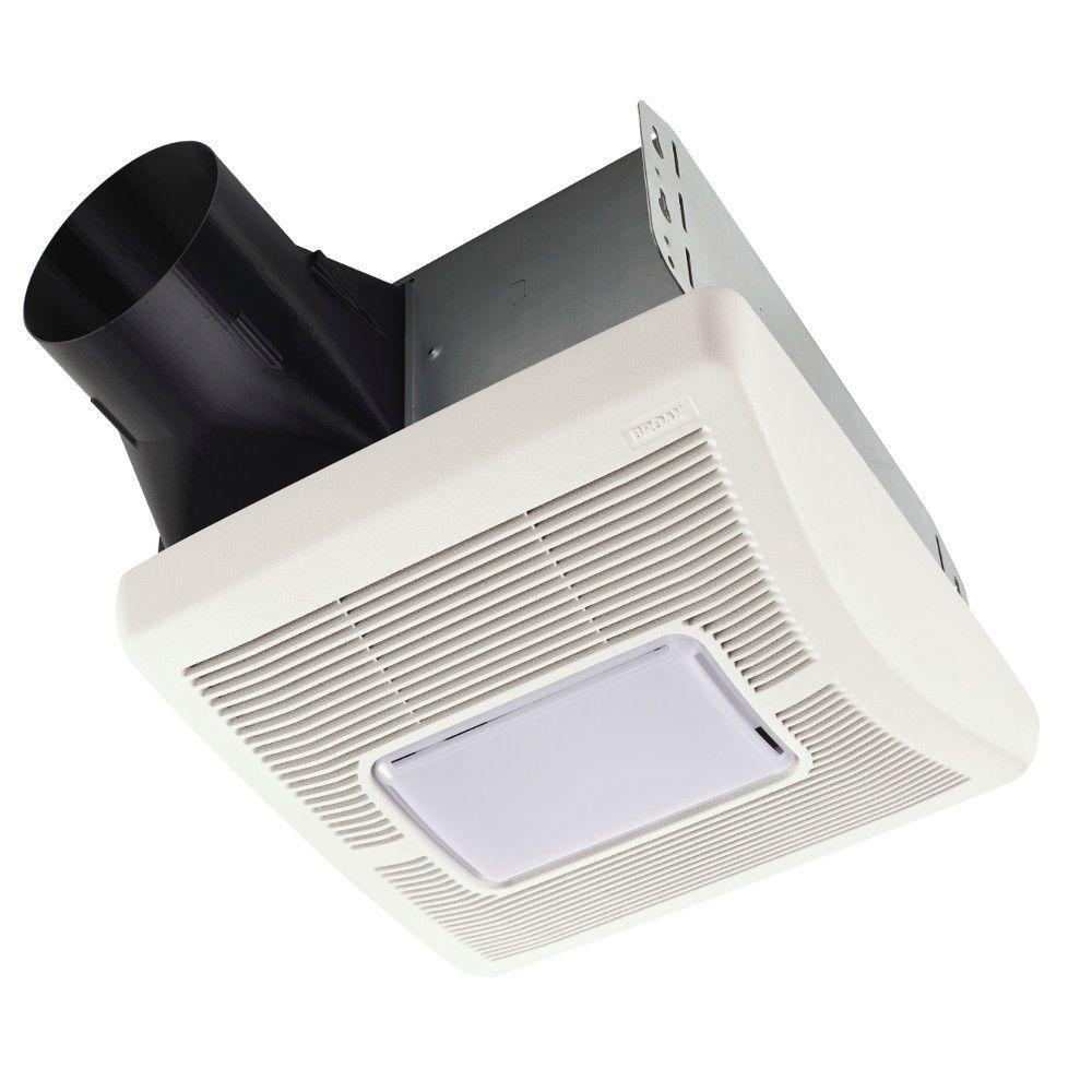 Exhaust Fan For Bathroom
 Broan InVent Series 110 CFM Ceiling Roomside Installation