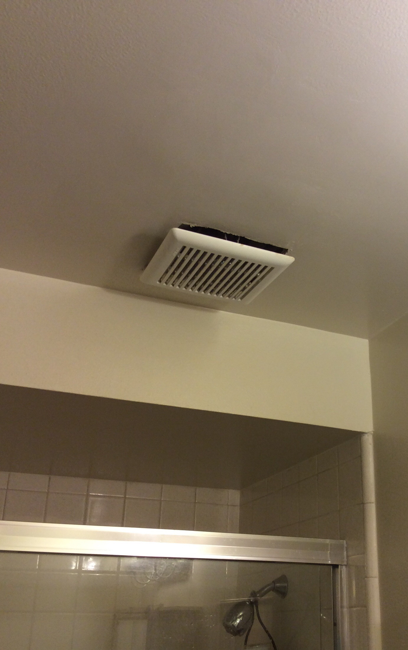 Exhaust Fan For Bathroom
 bathroom Is it normal for an exhaust fan cover to hang