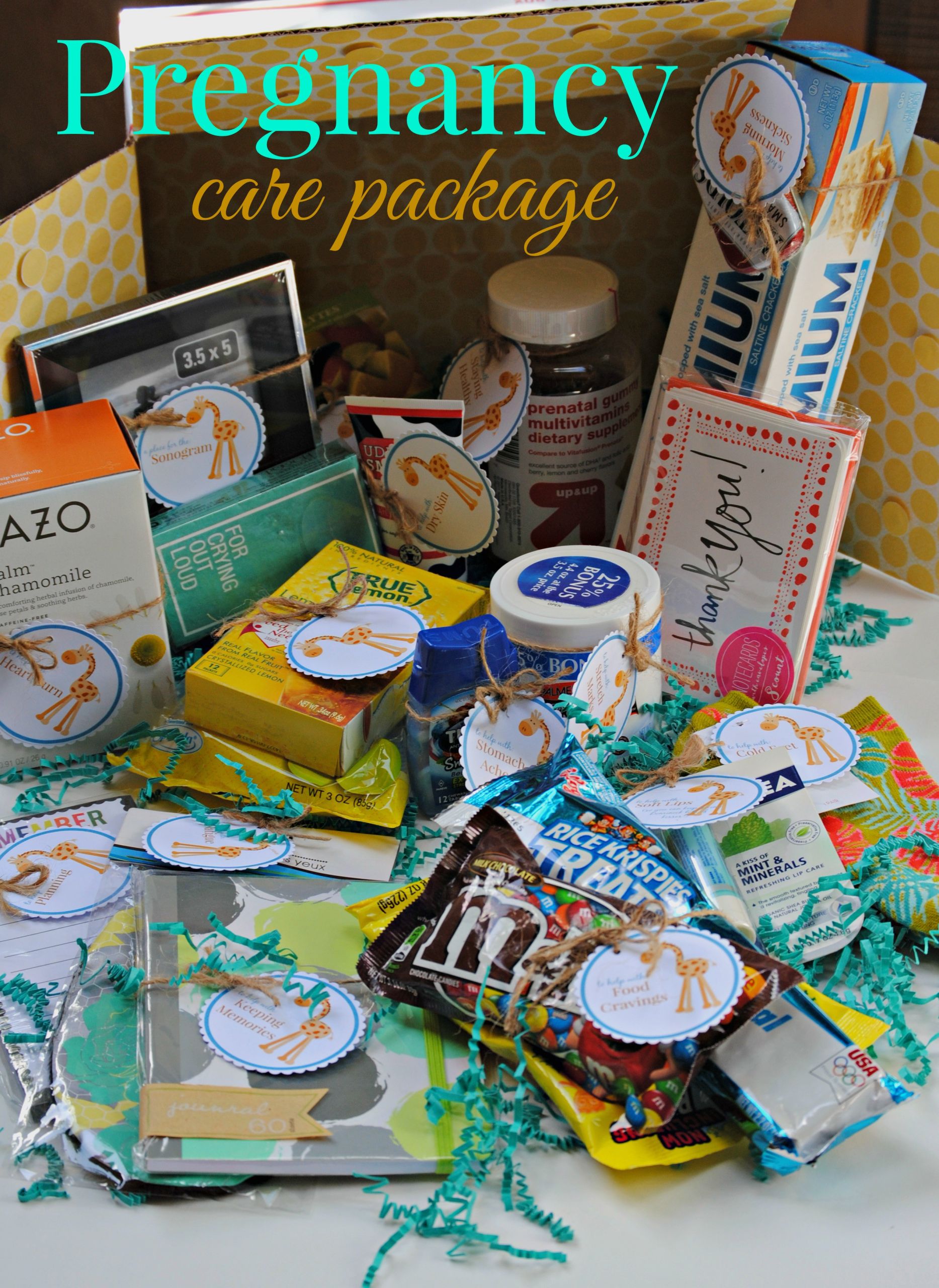 Expecting A Baby Gift
 The Pregnancy Care Package