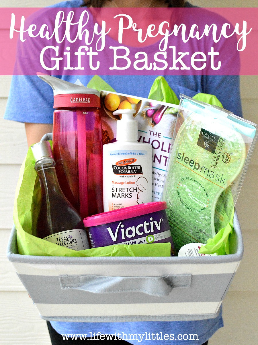 Expecting A Baby Gift
 Healthy Pregnancy Gift Basket Life With My Littles