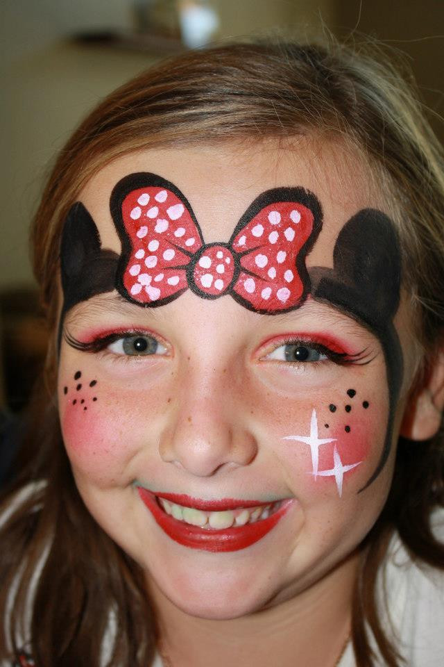 Face Painting Ideas For Kids Birthday Party
 Face Painting at a Mickey Mouse themed birthday party
