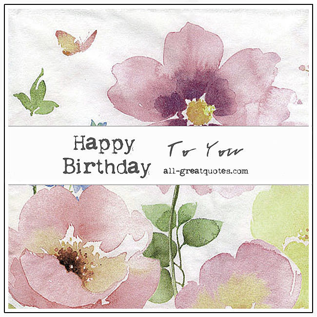 Facebook Birthday Card
 Free Birthday Cards For