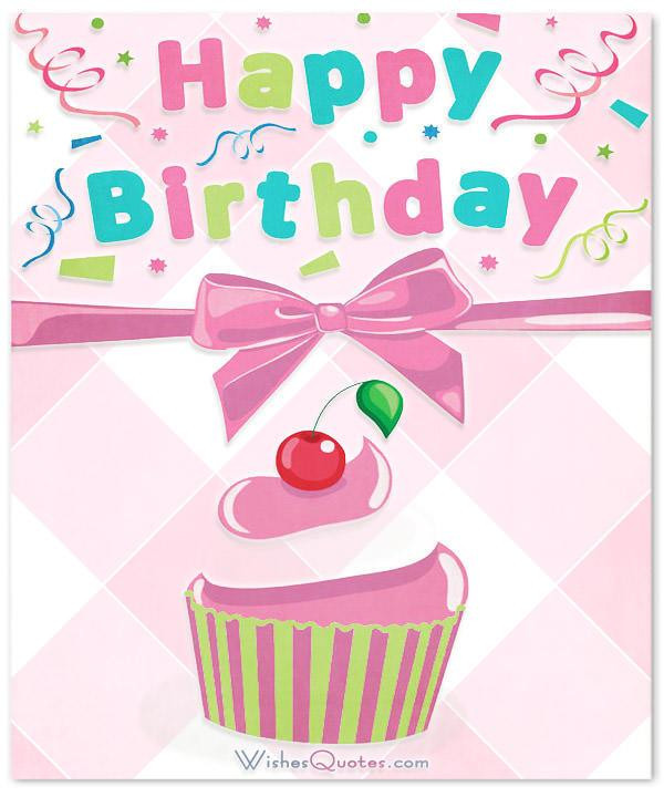 Facebook Birthday Card
 Birthday Wishes for your Friends By WishesQuotes