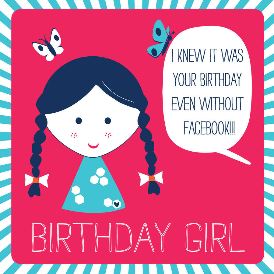 Facebook Birthday Card
 birthday card by allihopa