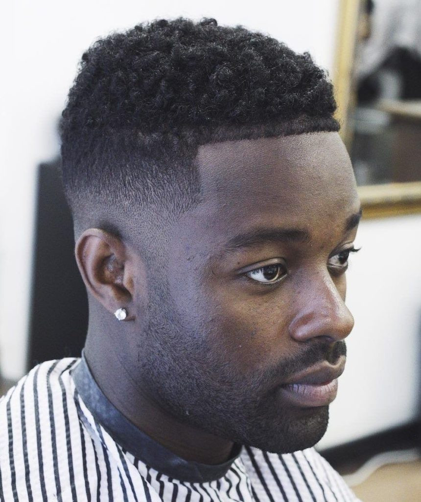 Fade Hairstyle For Black Guys
 25 Taper Fade Haircuts for Black Men Fades for the Dark