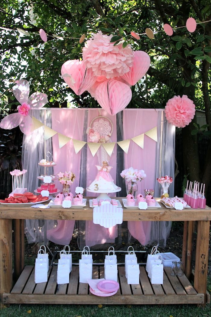 Fairy Birthday Party
 Kara s Party Ideas Pink Fairy Birthday Party Ideas
