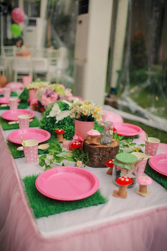 Fairy Birthday Party
 How to Host a Fairy Themed First Birthday Party